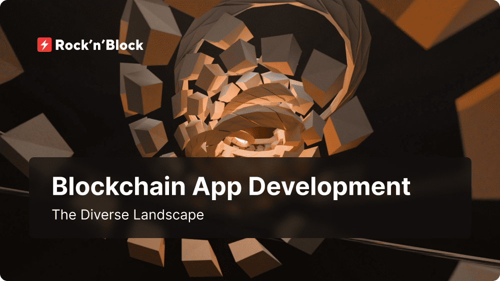 The Diverse Landscape of Blockchain App Development